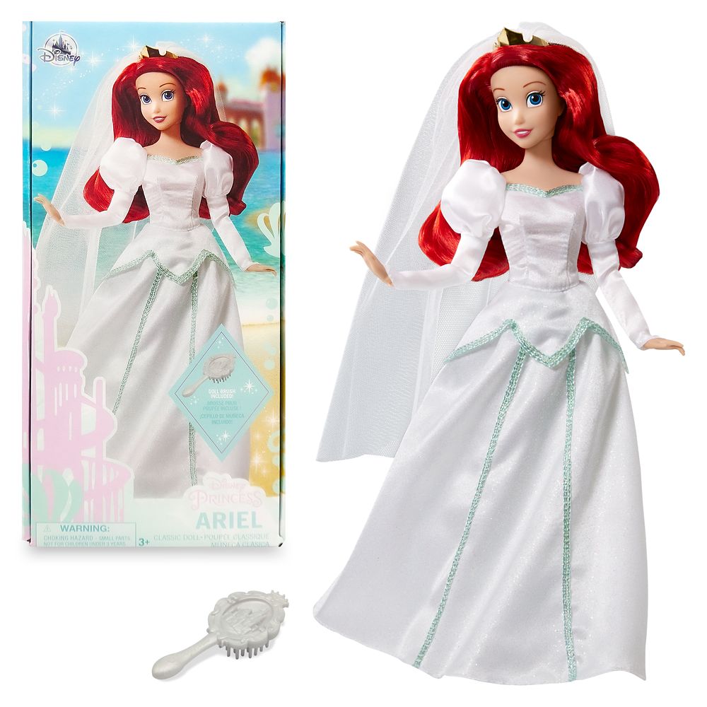 楽天ビーマジカル楽天市場店【あす楽】 ディズニー Disney US公式商品 リトルマーメイド アリエル Ariel プリンセス クラシックドール 人形 ドール フィギュア おもちゃ ウェディング [並行輸入品] Wedding Classic Doll ? The Little Mermaid 11 1/2'' グッズ ストア プレゼント ギフト クリスマ