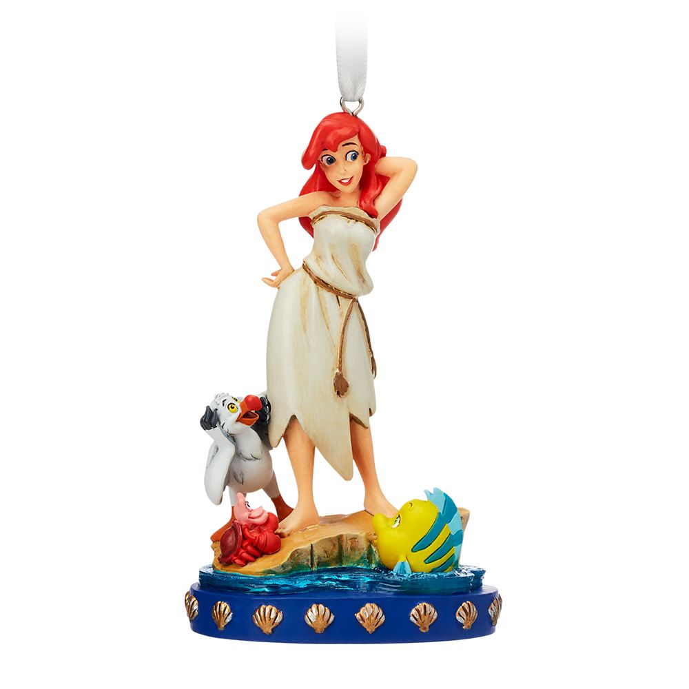  ディズニー Disney US公式商品 リトルマーメイド アリエル Ariel プリンセス オーナメント クリスマスツリー 飾り デコレーション フェアリーテイル スケッチブック  and Friends Fairytale Moments Sketchbook Ornament ? The Little