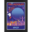 y񂹁z fBYj[ Disney USi GvRbg }bgvg A[g G CeA    [sAi] EPCOT Millennium Celebration 2000 Matted Print ObY XgA v[g Mtg NX}X a lC