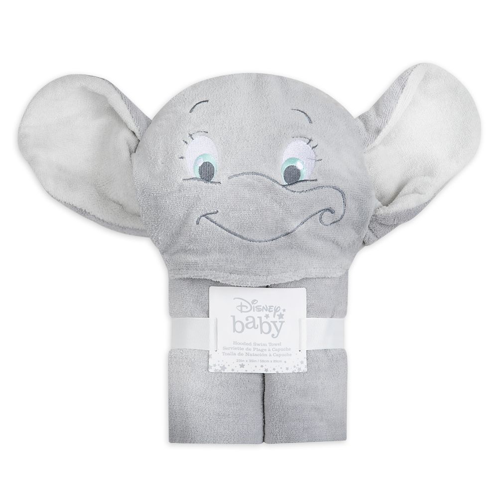 【取寄せ】 ディズニー Disney US公式商品 ダンボ Dumbo タオル 布巾 フード付き バスタオル ビーチタオル 服 ベビー 赤ちゃん 幼児 女の子 男の子 [並行輸入品] Hooded Towel for Baby グッズ ストア プレゼント ギフト クリスマス 誕生日 人気