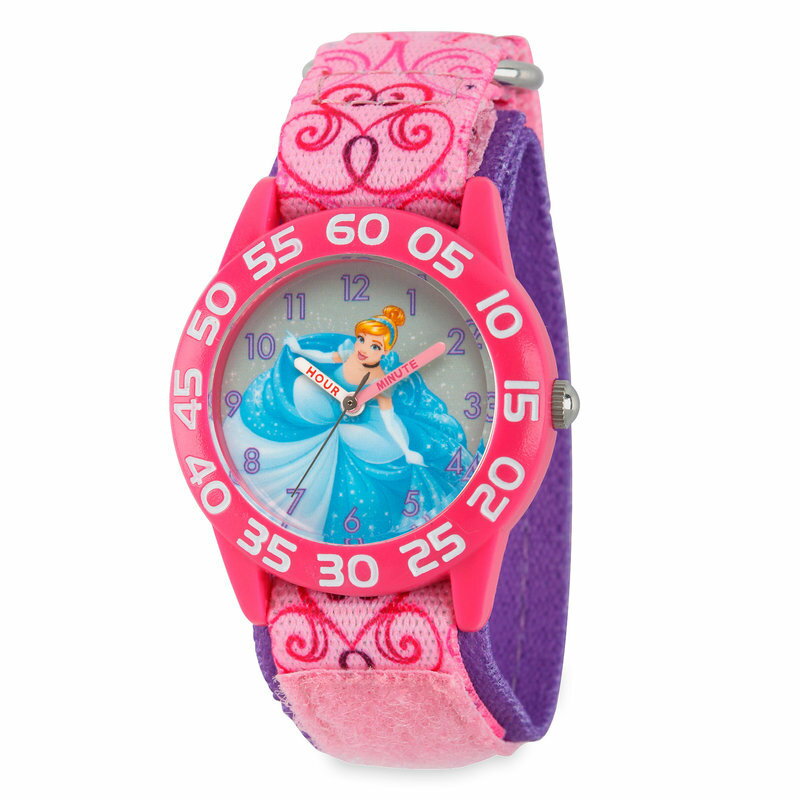  ディズニー Disney US公式商品 シンデレラ プリンセス 腕時計 子供 キッズ 女の子 男の子  Cinderella Time Teacher Watch - Kids グッズ ストア プレゼント ギフト 誕生日 人気 クリスマス 誕生日 プレゼント ギフト