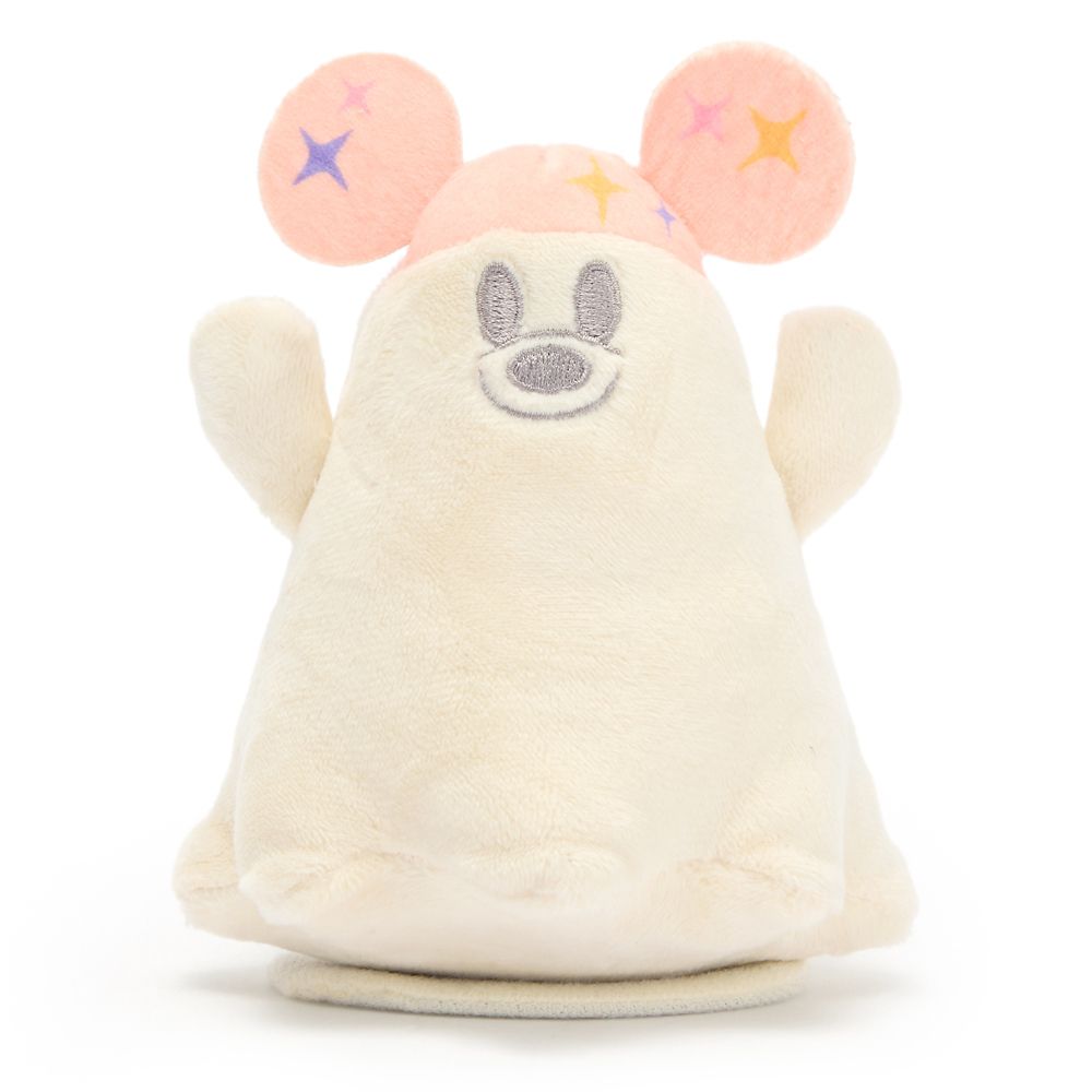 【取寄せ】 ディズニー Disney US公式商品 ミッキーマウス ミッキー 光る ライトアップ ぬいぐるみ 人形 おもちゃ 15cm [並行輸入品] Mickey Mouse Cutie Ghost Light-Up Shoulder Plush 6'' グッズ ストア プレゼント ギフト クリスマス 誕生日 人気