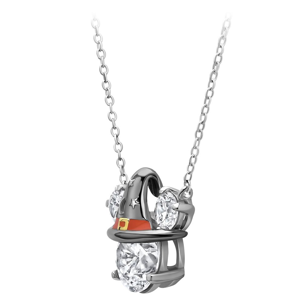 【取寄せ】 ディズニー Disney US公式商品 ミッキーマウス ミッキー ネックレス ジュエリー アクセサリー ハロウィーン ハロウィン クリスル CRISLU [並行輸入品] Mickey Mouse Icon Halloween Witch Hat Necklace by CRISLU グッズ ストア プレゼント ギフト クリスマスの商品画像 2
