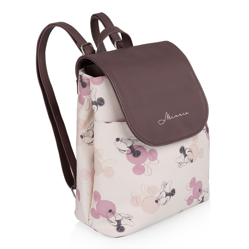 Rakuten - 【取寄せ】 ディズニー Disney US公式商品 ミニーマウス ミニー リュックサック バックパック バッグ 鞄 かばん ミニ [並行輸入品] Minnie Mouse Downtown Mini Cooler Backpack by Picnic Time グッズ ストア プレゼント ギフト クリスマス 誕生日 人気