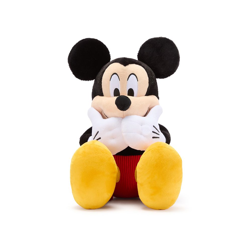 Rakuten - 【取寄せ】 ディズニー Disney US公式商品 ミッキーマウス ミッキー ぬいぐるみ 人形 おもちゃ 27.5cm [並行輸入品] Mickey Mouse Giggle and Wiggle Plush ? 11'' グッズ ストア プレゼント ギフト クリスマス 誕生日 人気