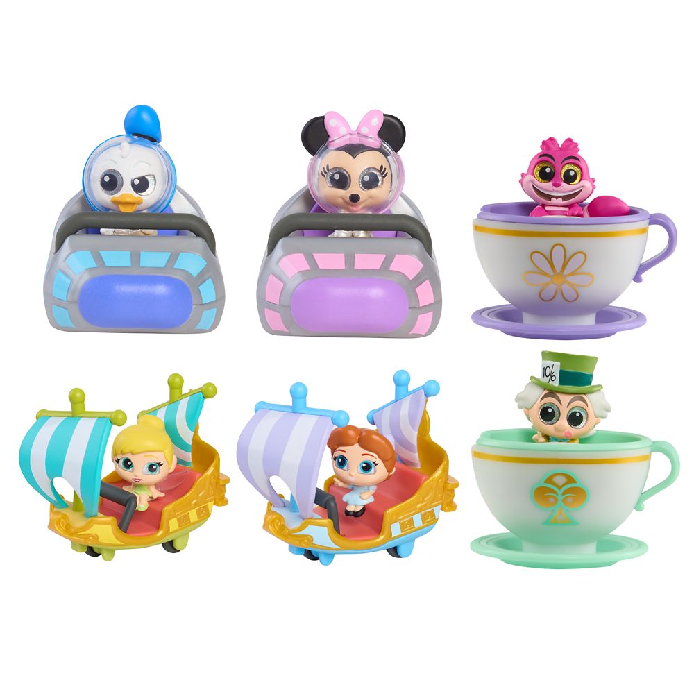 Rakuten - 【取寄せ】 ディズニー Disney US公式商品 ディズニーパークス ディズニードアラブル ドアラブル ディズニーパーク おもちゃ 玩具 トイ 車 [並行輸入品] Disney Doorables Disney Parks Vehicle Pack ? Wave 2 グッズ ストア プレゼント ギフト クリスマス 誕生日 人気