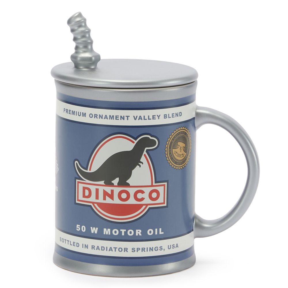 乐天商城 - 【取寄せ】 ディズニー Disney US公式商品 カーズ Cars Dinoco マグカップ マグ コップ カップ 食器 [並行輸入品] Dinoco Motor Oil Mug with Lid ? Cars グッズ ストア プレゼント ギフト クリスマス 誕生日 人気
