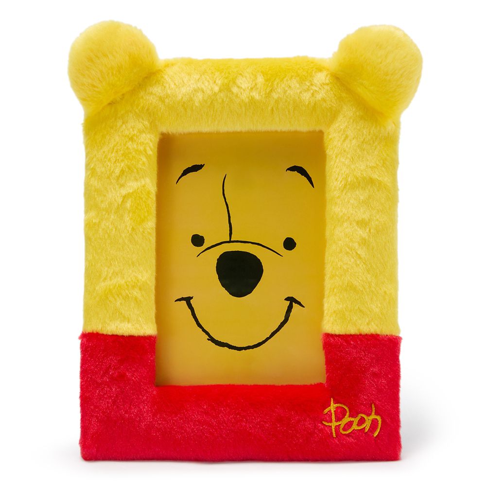 Rakuten - 【取寄せ】 ディズニー Disney US公式商品 くまのプーさん ぷーさん プーさん pooh フォトフレーム 写真フレーム 写真立て 額 ぬいぐるみ 人形 おもちゃ 15cm 10cm [並行輸入品] Winnie the Pooh Plush Photo Frame ? 4'' x 6'' プレゼント ギフト クリスマス 誕生日 人気