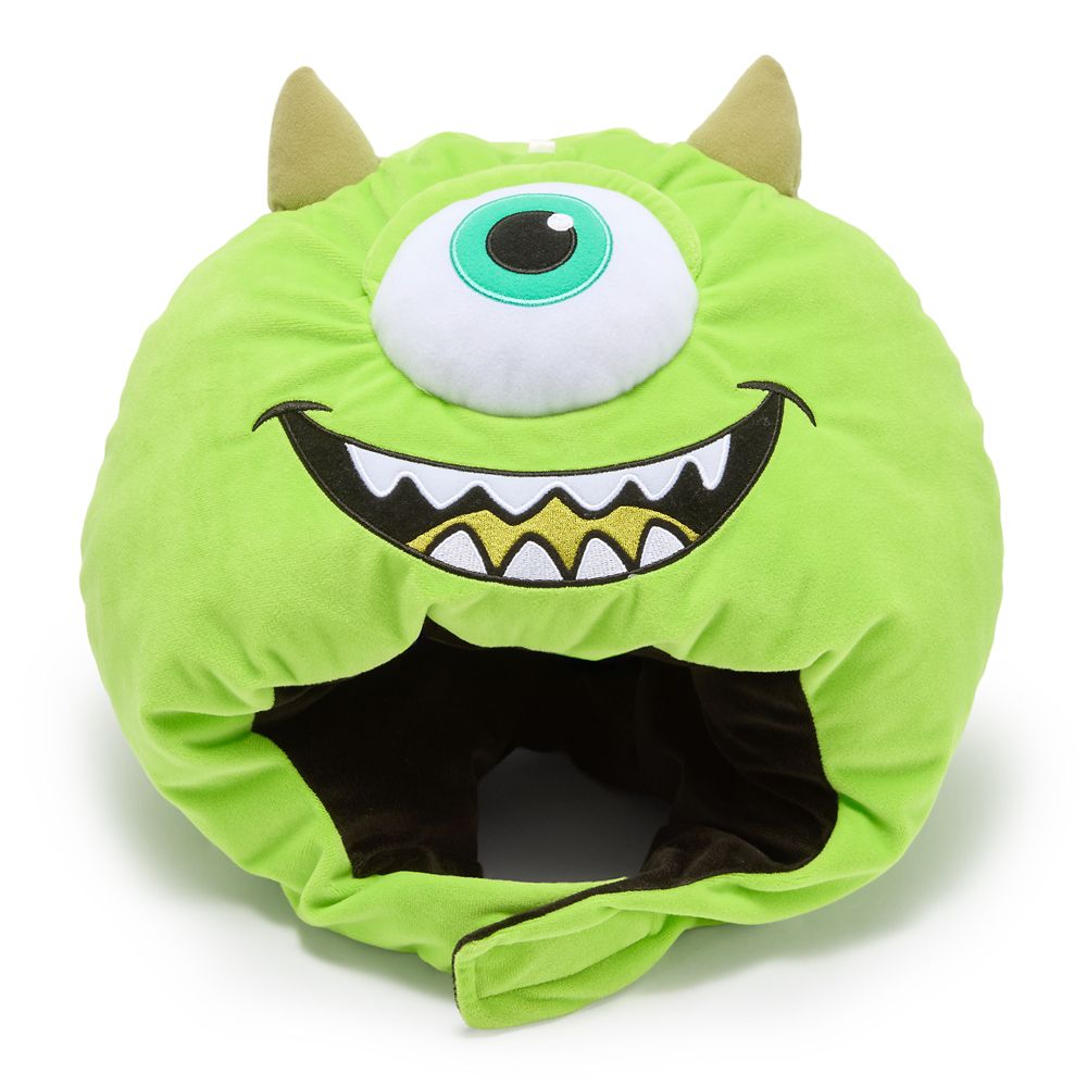【取寄せ】 ディズニー Disney US公式商品 モンスターズ ユニバーシティ マイク モンスターズインク 帽子 ハット キャップ 服 ぬいぐるみ 人形 おもちゃ [並行輸入品] Mike Wazowski Plush Hat - Monsters， Inc. グッズ ストア プレゼント ギフト クリスマス 誕生日 人気