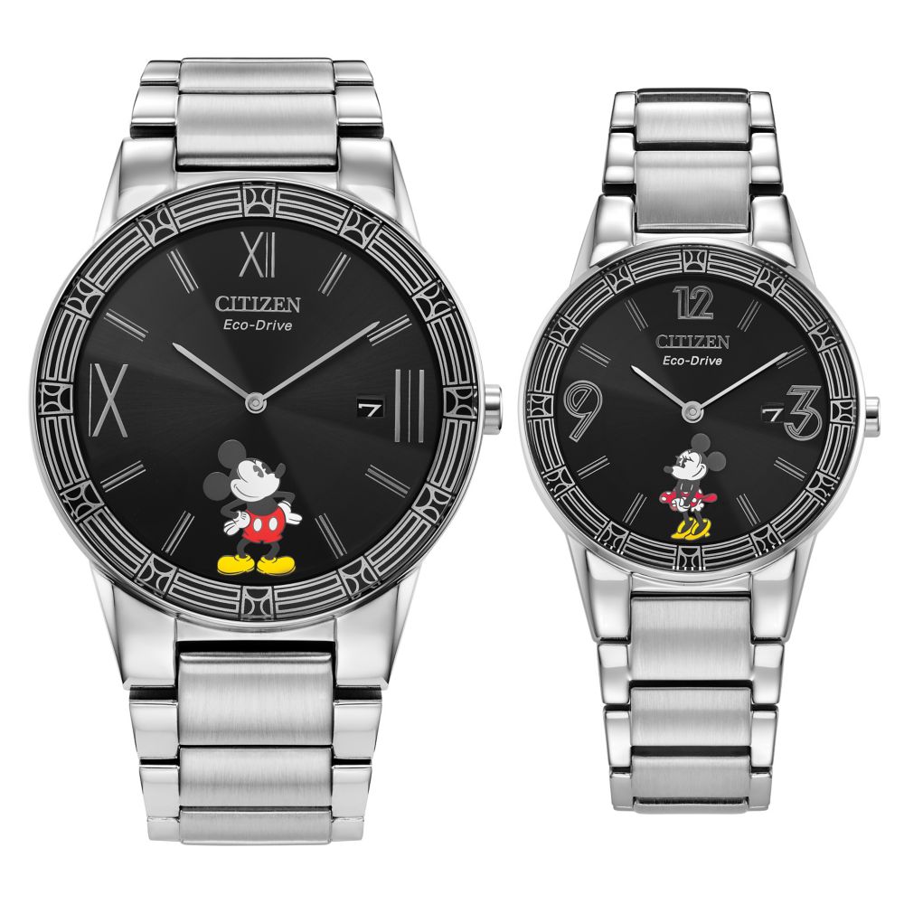 乐天商城 - 【取寄せ】 ディズニー Disney US公式商品 ミッキーマウス ミッキー ミニーマウス ミニー 腕時計 時計 セット シチズン [並行輸入品] Mickey Mouse and Minnie Mouse Art Deco Watch Set by Citizen グッズ ストア プレゼント ギフト クリスマス 誕生日 人気