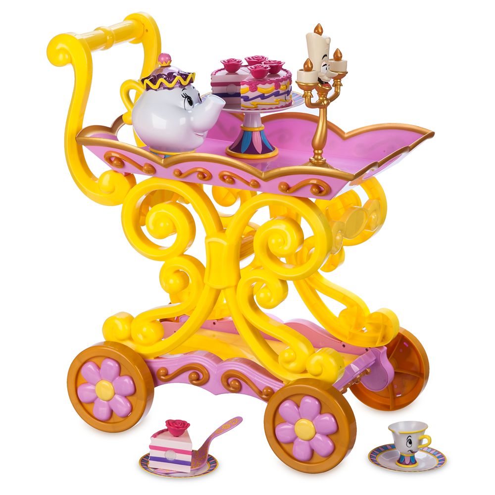 【取寄せ】 ディズニー Disney US公式商品 美女と野獣 ベル プリンセス ビーアワゲスト 野獣 おもちゃ 玩具 トイ 歌う 声が出る英語 セット ティーカート カート 音が出る 【英語】 [並行輸入品] Belle ''Be Our Guest'' Singing Tea Cart Play Set ? Beauty and the Beast