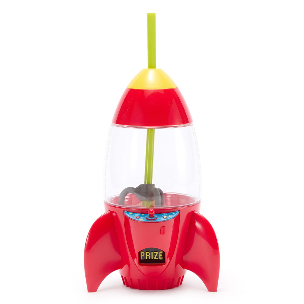 Rakuten - 【取寄せ】 ディズニー Disney US公式商品 トイストーリー ピザプラネット スペースクレーン エイリアン 水筒 ウォーターボトル ストロー ストロー付き ボトル [並行輸入品] Pizza Planet Space Crane 22 oz. Water Bottle with Straw ? Toy Story プレゼント ギフト