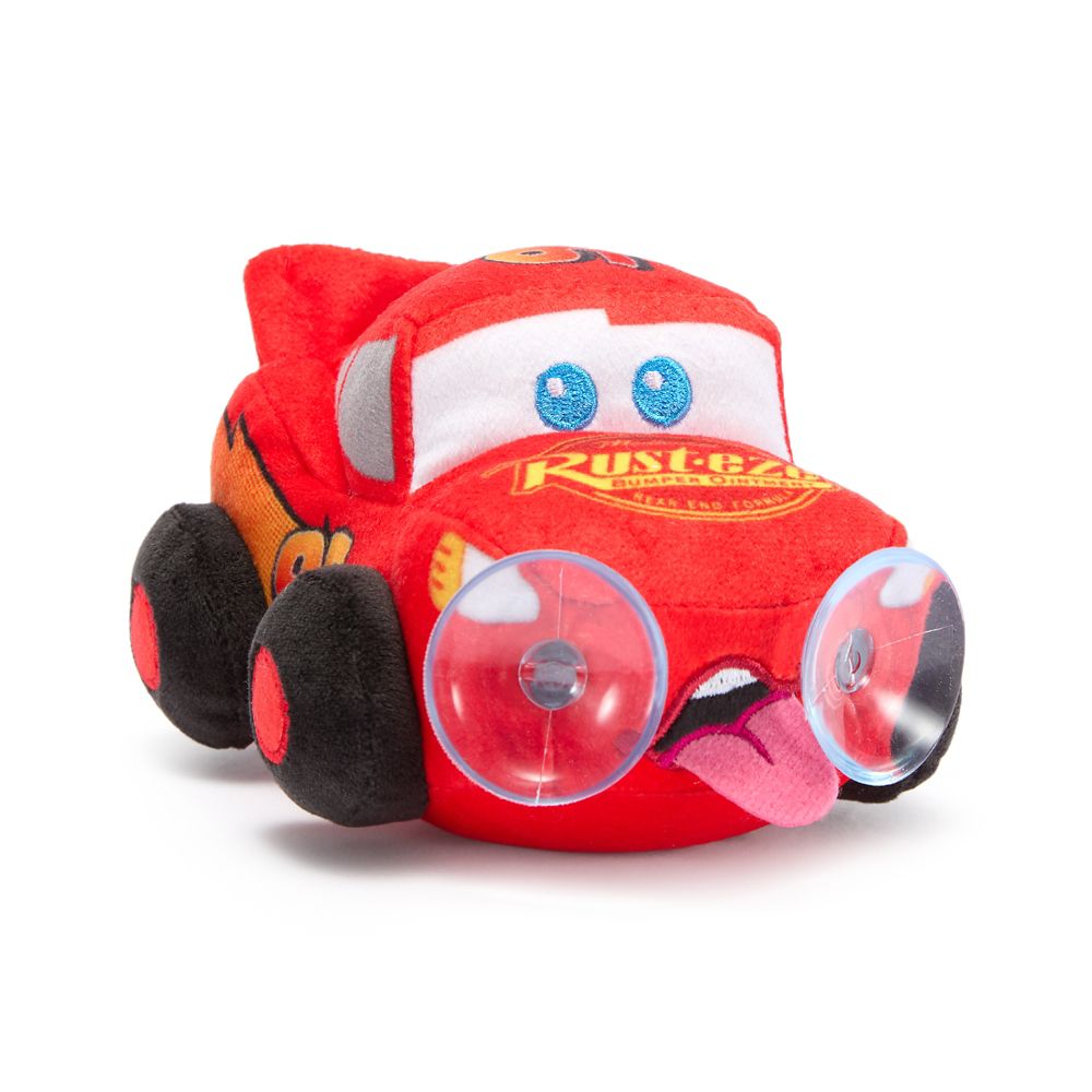 Rakuten - 【取寄せ】 ディズニー Disney US公式商品 カーズ Cars ライトニング マックイーン マックイン カップ コップ 食器 ぬいぐるみ 人形 おもちゃ [並行輸入品] Lightning McQueen Suction Cup Plush ? Cars グッズ ストア プレゼント ギフト クリスマス 誕生日 人気