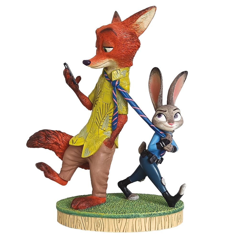 ディズニー Disney US公式商品 ズートピア Zootopia ジュディーホップス ジュディ ニック ニックワイルド きつね 狐 キツネ zootopia エネスコ フィギュア 置物 人形 おもちゃ  Nick Wilde and Judy Hopps Figure by Enesco ? Zootopia