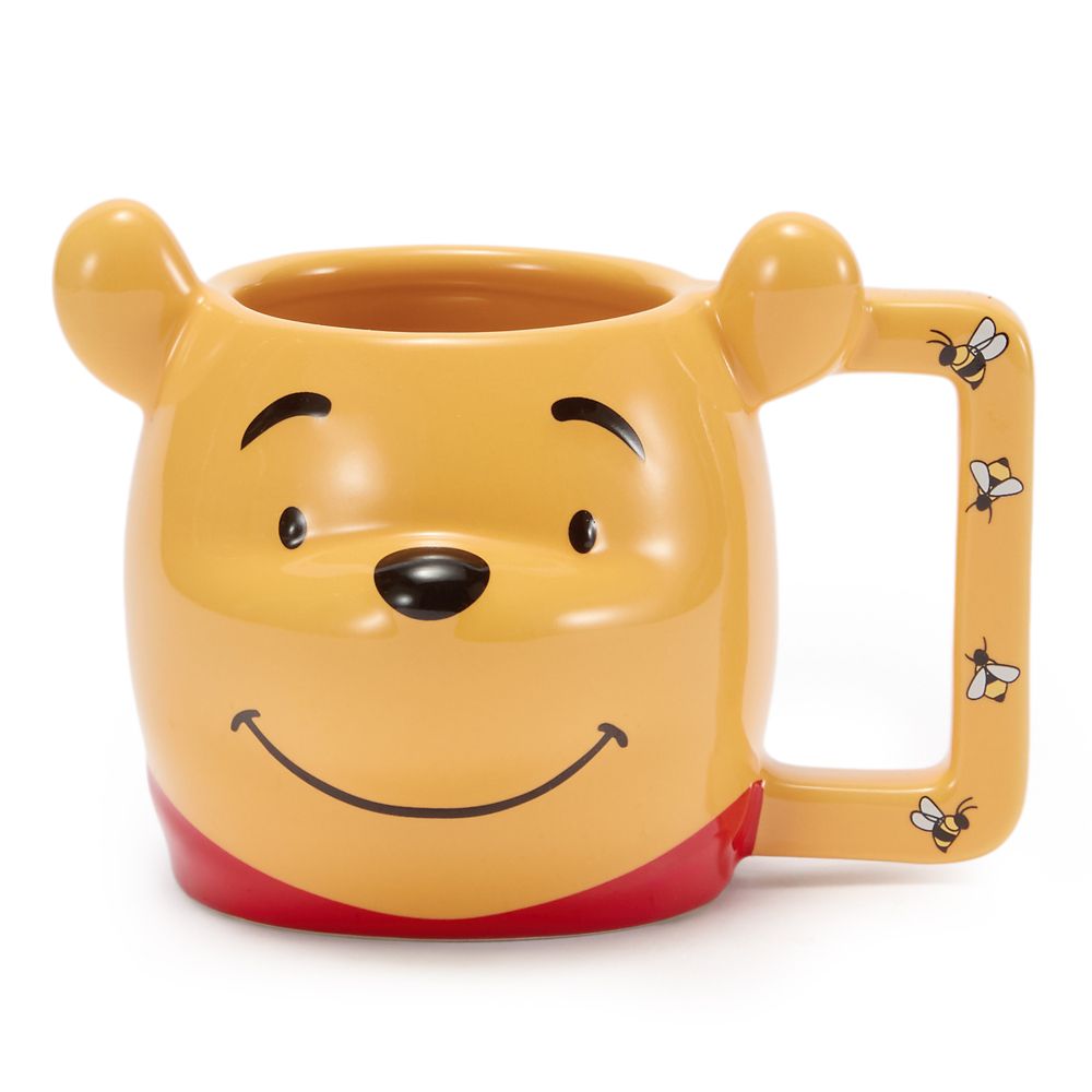 Rakuten - 【取寄せ】 ディズニー Disney US公式商品 くまのプーさん ぷーさん プーさん pooh マグカップ マグ コップ カップ 食器 [並行輸入品] Winnie the Pooh Sculpted Mug グッズ ストア プレゼント ギフト クリスマス 誕生日 人気