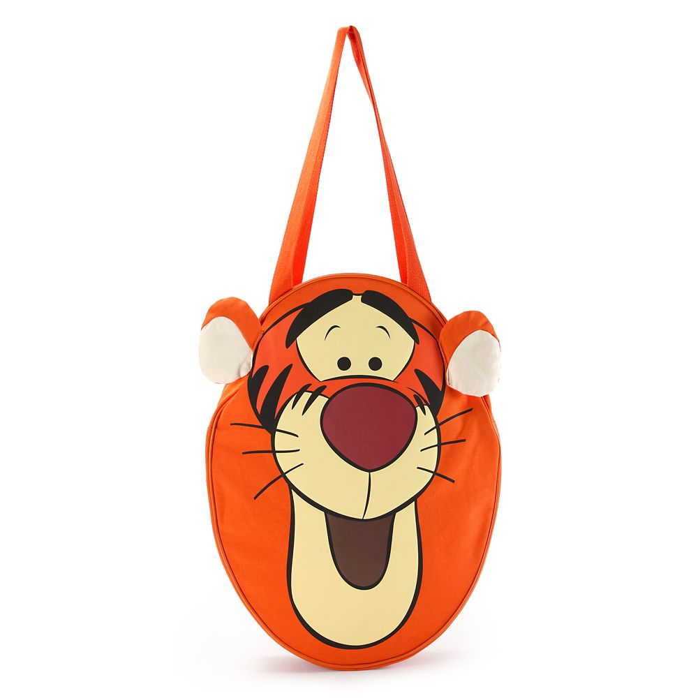 Rakuten - 【取寄せ】 ディズニー Disney US公式商品 くまのプーさん ぷーさん プーさん pooh ティガー タイガー トートバッグ バック 鞄 かばん 手提げ キャンバス [並行輸入品] Tigger Big Face Canvas Tote ? Winnie the Pooh プレゼント ギフト クリスマス 誕生日 人気