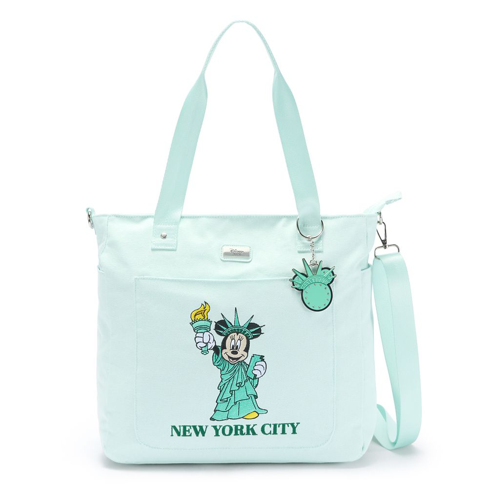 Rakuten - 【取寄せ】 ディズニー Disney US公式商品 ミニーマウス ミニー 大人用 大人 トートバッグ バック 鞄 かばん 手提げ バッグ 自由の女神 [並行輸入品] Minnie Mouse Statue of Liberty Tote Bag for Adults ? New York City プレゼント ギフト クリスマス 誕生日 人気