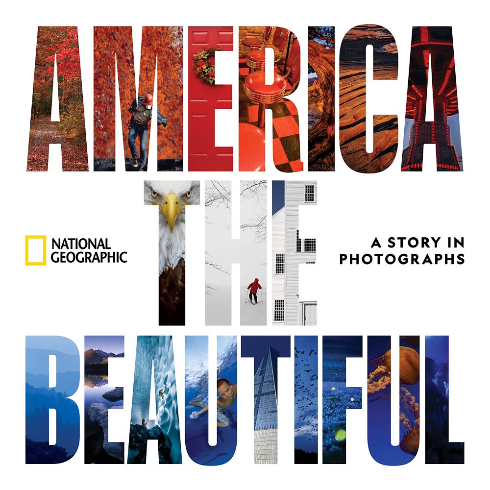  ディズニー Disney US公式商品 ナショナルジオグラフィック 本 洋書 英語  America the Beautiful: A Story in Photographs Book ? National Geographic グッズ ストア プレゼント ギフト クリスマス 誕生日 人気