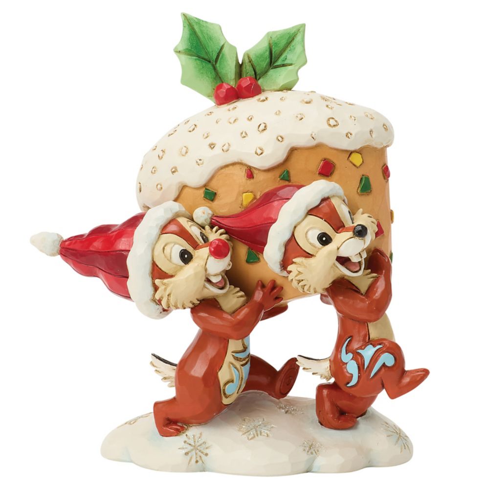 乐天商城 - 【取寄せ】 ディズニー Disney US公式商品 チップとデール Chip 'n' Dale デール 置物 フィギュア ジムショア 人形 おもちゃ [並行輸入品] Chip 'n Dale ''Merry Mischief'' Figure by Jim Shore グッズ ストア プレゼント ギフト クリスマス 誕生日 人気
