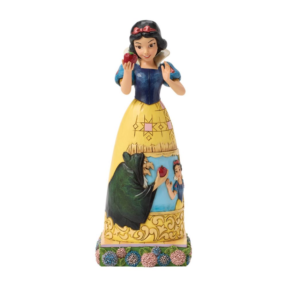乐天商城 - 【取寄せ】 ディズニー Disney US公式商品 白雪姫 7人の小人たち プリンセス 置物 フィギュア ジムショア 人形 おもちゃ [並行輸入品] Snow White ''A Poisoned Promise'' Figure by Jim Shore グッズ ストア プレゼント ギフト クリスマス 誕生日 人気