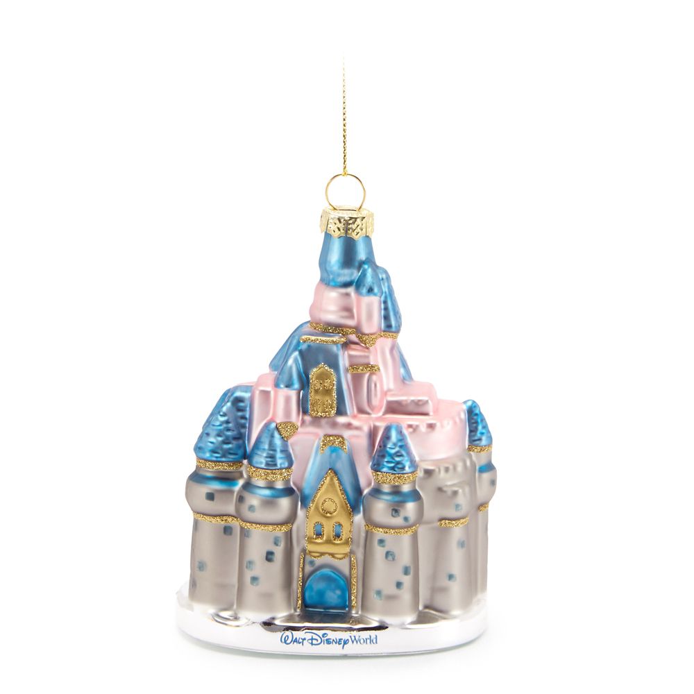 【取寄せ】 ディズニー Disney US公式商品 シンデレラ プリンセス ウォルトディズニーワールド ウォルトディズニー オーナメント クリスマスツリー 飾り デコレーション 城 キャッスル [並行輸入品] Cinderella Castle Glass Ornament Walt Disney World グッズ スト
