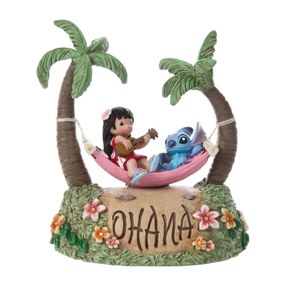 乐天商城 - 【取寄せ】 ディズニー Disney US公式商品 スティッチ リロとスティッチ リロ プレシャスモーメント 置物 フィギュア 人形 おもちゃ ミュージカル [並行輸入品] Lilo & Stitch ''Ohana'' Musical Figure by Precious Moments グッズ ストア プレゼント ギフト クリスマ