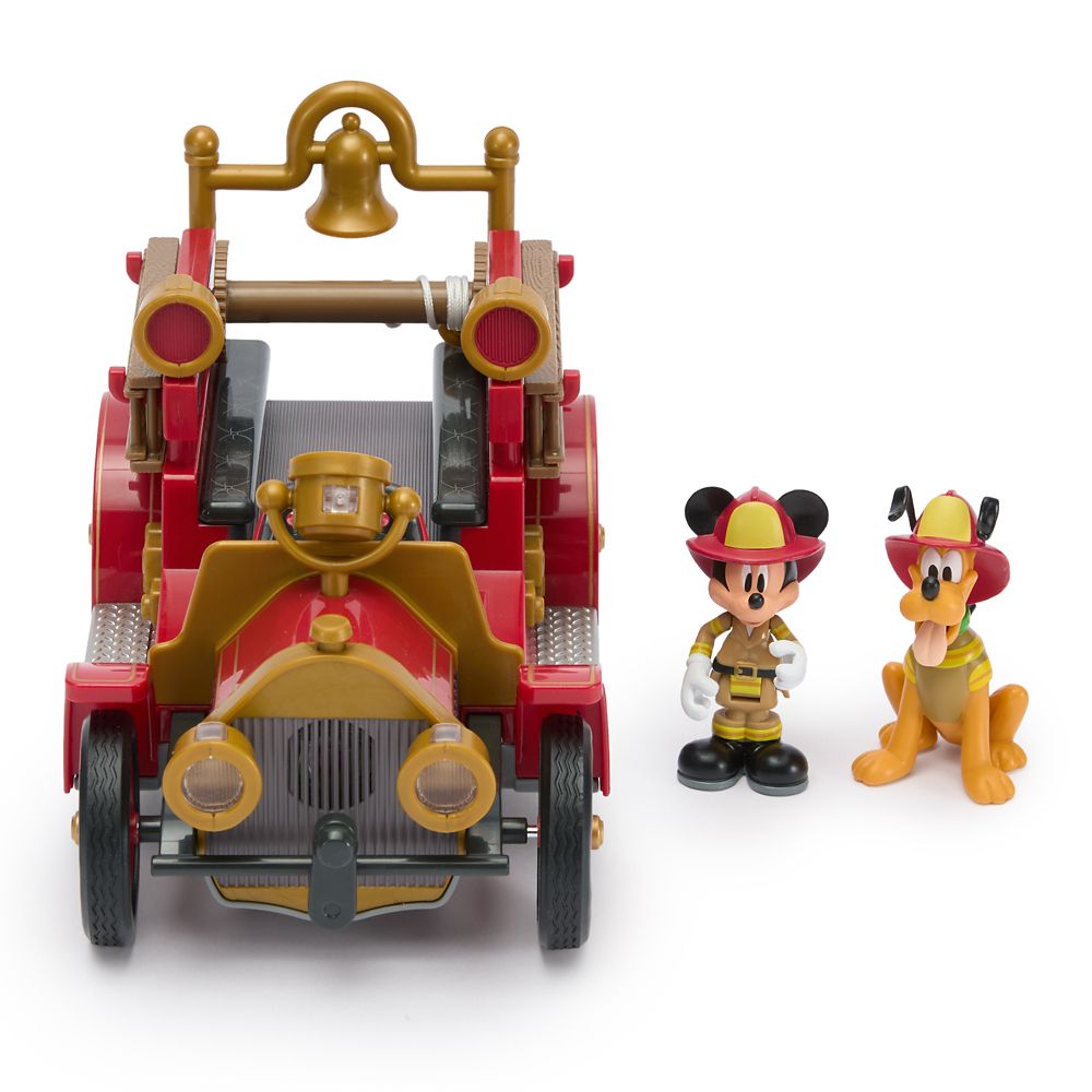 【取寄せ】 ディズニー Disney US公式商品 ミッキーマウス ミッキー 消防車 おもちゃ 玩具 トイ メインストリート [並行輸入品] Mickey Mouse and Friends Main Street Fire Truck Toy グッズ ストア プレゼント ギフト クリスマス 誕生日 人気