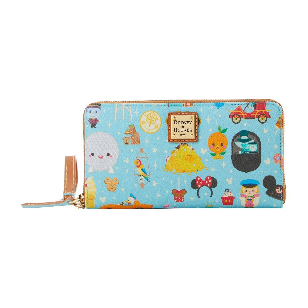 Rakuten - 【取寄せ】 ディズニー Disney US公式商品 ドゥニーバーク Dooney & Bourke ディズニーパークス ディズニーパーク リスレット ハンドバッグ 鞄 バック 財布 ウォレット さいふ バッグ かばん ジェロッドマルヤマ 袋 [並行輸入品] Disney Parks Dooney & Bourke Wristlet Wa