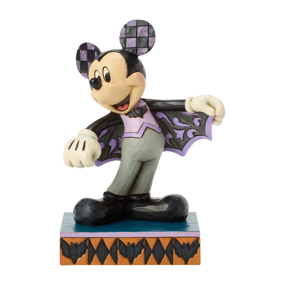 樂天商城 - 【取寄せ】 ディズニー Disney US公式商品 ミッキーマウス ミッキー 置物 フィギュア ジムショア 人形 おもちゃ [並行輸入品] Mickey Mouse ''Bat's the Spirit'' Figure by Jim Shore グッズ ストア プレゼント ギフト クリスマス 誕生日 人気