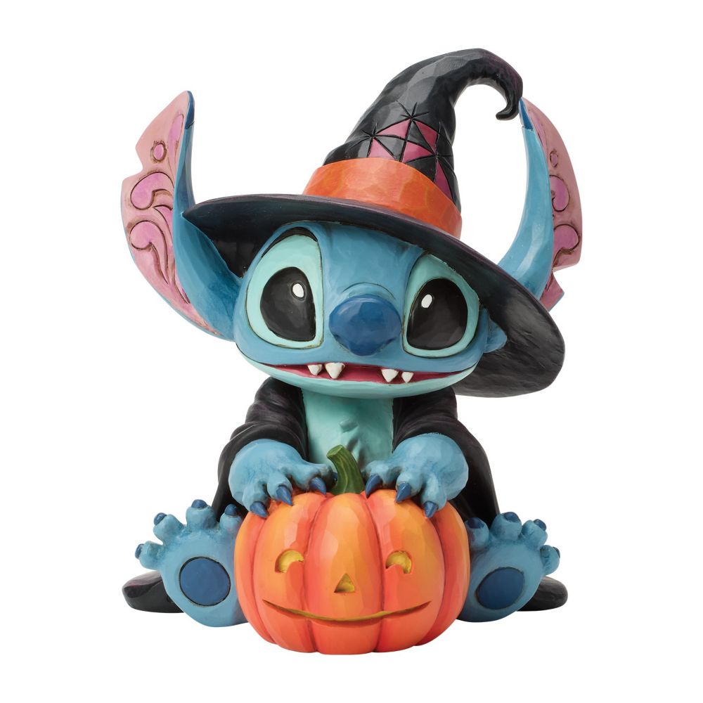 乐天商城 - 【取寄せ】 ディズニー Disney US公式商品 スティッチ リロとスティッチ リロ 置物 フィギュア ジムショア 人形 おもちゃ [並行輸入品] Stitch ''Witchy Stitch'' Figure by Jim Shore ? Lilo & Stitch グッズ ストア プレゼント ギフト クリスマス 誕生日 人気
