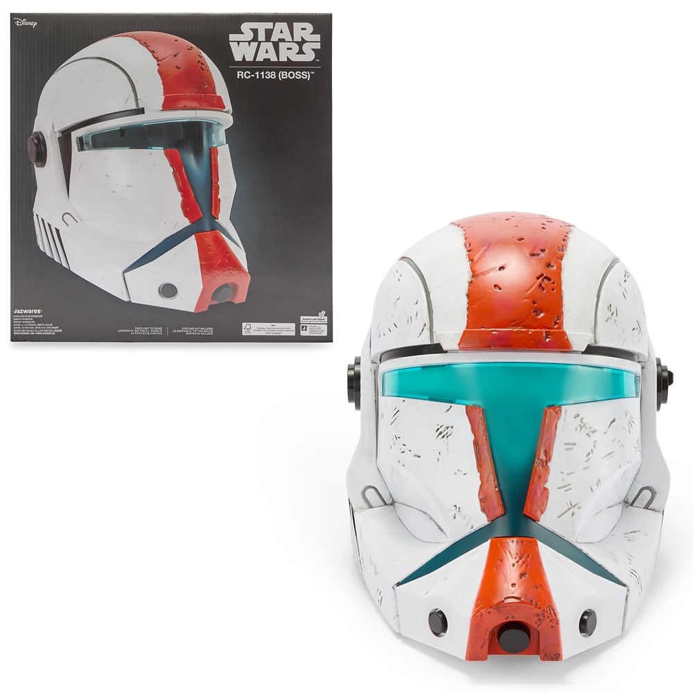  ディズニー Disney US公式商品 スターウォーズ 大人用 大人 ヘルメット コスプレ 衣装 コスチューム ハロウィン ハロウィーン なりきり  RC-1138 (Boss) Deluxe Helmet for Adults ? Star Wars プレゼント ギフト クリスマス 誕生日 人気