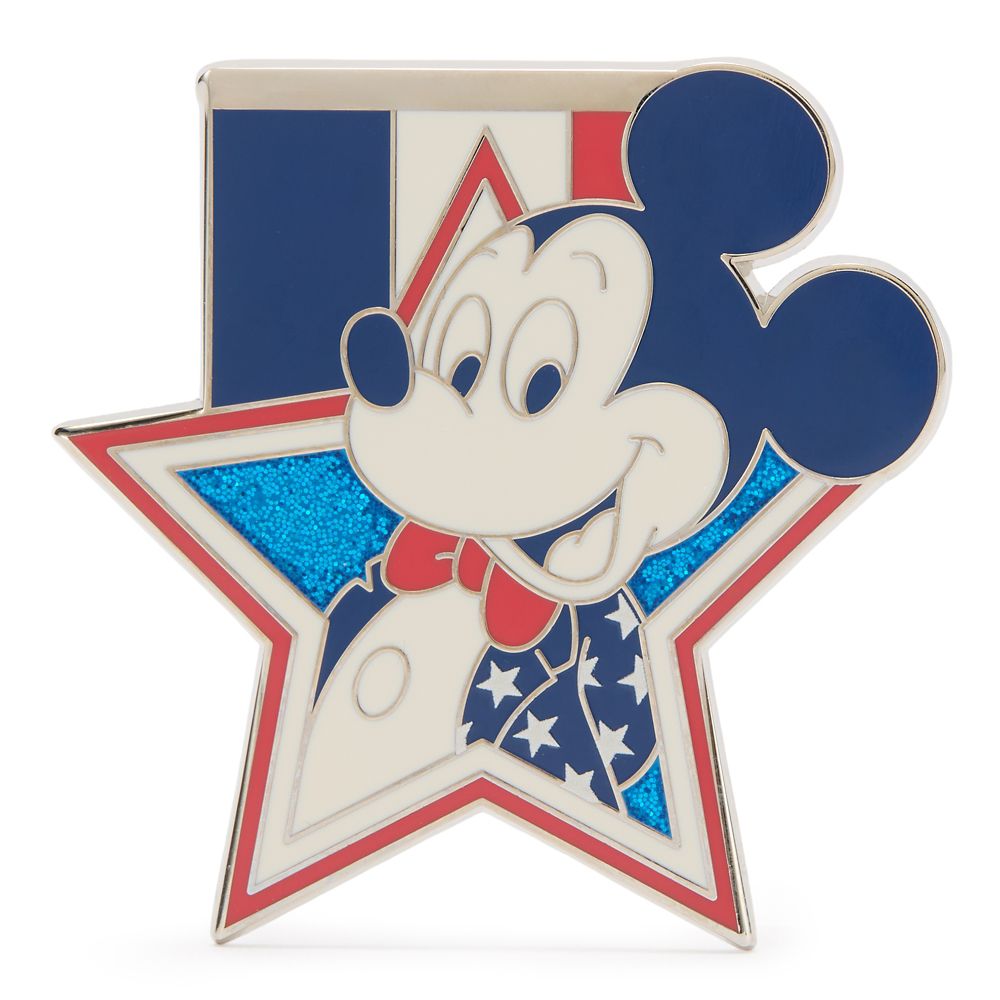 Rakuten - 【取寄せ】 ディズニー Disney US公式商品 ミッキーマウス ミッキー ピン コレクターグッズ おもちゃ アメリカン [並行輸入品] Mickey Mouse Americana Pin グッズ ストア プレゼント ギフト クリスマス 誕生日 人気