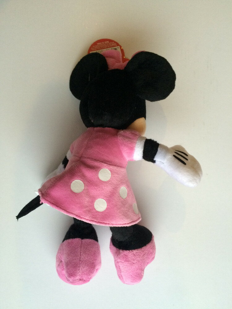 【楽天市場】【あす楽】ディズニー Disney ミニーマウス ぬいぐるみ ピンク 【大きさ：20cm】 minnie mouse [並行輸入品