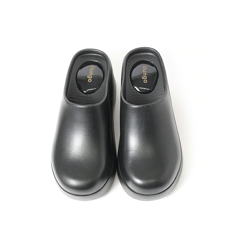 【SALE】 軽量 クロッグ サンダル 厚底 8cmヒール サボ ミュール スリッポン ブラ...
