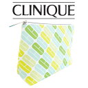 クリニーク グリーンロゴポーチ(001) 【CLINIQUE】【W_37】