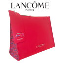 ランコム レザー調レッドポーチ(004) 【LANCOME】【W_116】