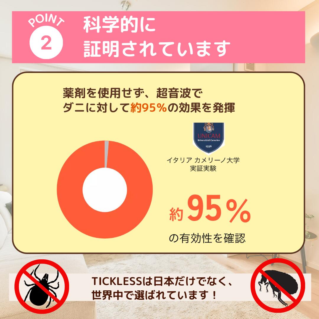 【公式】NEW「チックレス USBタイプ2026」送料無料 「TICKLESS USB」愛犬・愛猫をダニ・ノミから守ろう！　薬を使わない！　ペットにやさしい〜 おさんぽがもっと楽しくなる　超音波　アウトドア　首輪　アクセサリー　犬猫 3