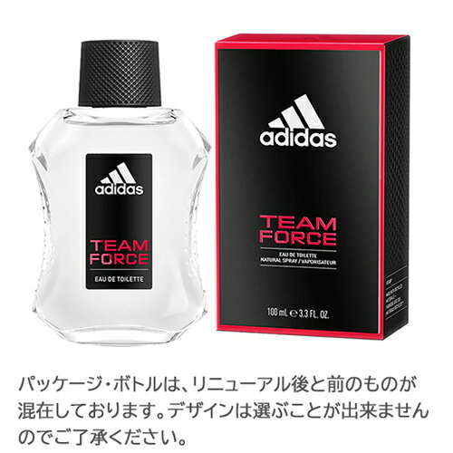 アディダス アディダス adidas チームフォース オードトワレ 100ml EDT SP メンズ 香水