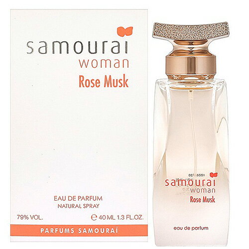 アランドロン SAMOURAI サムライ ウーマン ローズムスク オードパルファム 40ml EDP SP【香水 フレグランス 人気 ブランド ギフト 誕生日 プレゼント】