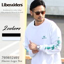 Liberaiders リべレイダース スリーブロゴ長袖Tシャツ 705032401 SLEEVE LOGO L/S Tee / 2024年春夏新作 メンズ M〜Lサイズ ブラック ビンテージ 古着 トップス 長袖 Tシャツ スリーブ ロゴ 袖ロゴ アウトドア ミリタリー お洒落 ブランド デザイナー