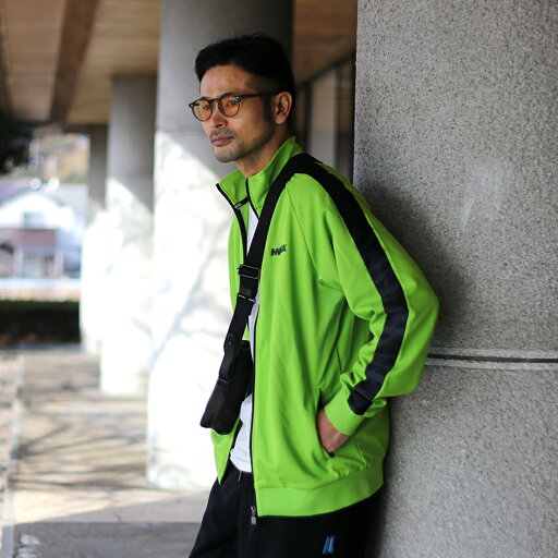 MEYBA メイバ トラックトップ MF3S22AD TERRACE TRACK JACKET グリーン XS-2XL ユニセックス 袖ライン ジャージ ブルゾン スポーティー レトロ 海外 ブランド スペイン サッカー フットサル スポーツ ストリート スポーツウェア
