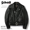 【ポイント10倍】Schott ショット ダブルライダースレザージャケット 613US / ONESTAR DUUBLE RIDERS 7007 ショット ワンスター 革ジャン レザー メンズ ライダース ダブル アメリカ 本革 ブランド 王道 本物 大きいサイズ 7823950083