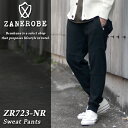 ZANEROBE ゼインローブ スウェットジョガーパンツ ZR723JP-NR-04 ブラック / 『 Sureshot Fleece Jogger 』 メンズ 29-38インチ ジョガーパンツ スウェットパンツ 9分丈 ジャスト 丈 アンクル ゼンローブ ロンハーマン 細め スリム ヴィンテージ