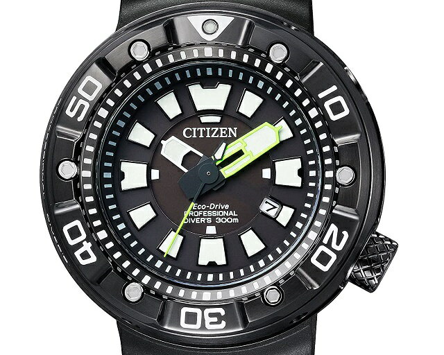 コンビニ受取対応商品 正規品 日本全国送料無料 シチズン Promaster プロマスタープロフェッショナル300ｍダイバーエコドライブ メンズソーラー 潜水用防水ステンレス ウレタンバンドカレンダー 日付 回転防止ベゼルブラック Bn0177 05e Cal E168 100 本物保証