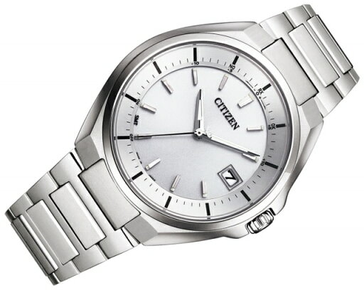 正規新品 日本製 CITIZEN/シチズン ATTESA/アテッサ エコドライブ ワールドタイム電波時計 丸型メンズソーラー 10気圧防水 日付 サファイヤガラス スーパーチタニウム バーインデックス シルバー×シルバー CB3010-57A