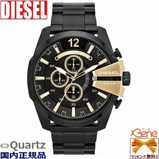  DIESEL/ǥ MEGA CHIEF/ᥬ 󥺥 Υ ɽ ¿ʥ ݷ Ķ緿52mm ƥ쥹 ߥͥ륯ꥹ 10ɿ ֥åߥ DZ4338