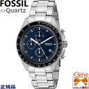 [新品!正規品/日本全国送料無料] FOSSIL/フォッシル SPORT 54 スポーツ メンズクオーツ アナログ クロノグラフ ストップウォッチ 日付　ステンレス 10気圧防水 ブルーダイヤル CH3030 その1