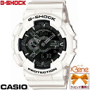 CASIO/JVIG-SHOCK/W[VbNWhite and Black Series/zCgubNV[YAifW rbOP[XzCg  GA-110GW-7AJF