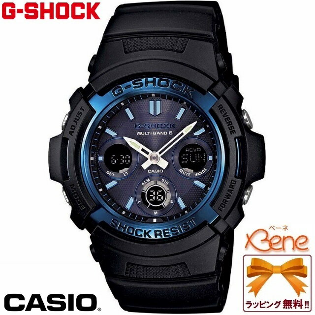 【正規品・送料無料!】CASIO/カシオ G-SHOCK/ジーショック アナデジ　ソーラー電波 AWG-M100A-1AJF