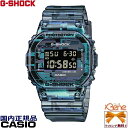 新品 正規品 039 22-6 CASIO G-SHOCK/ カシオ ジーショック Digital Glitch Series 反転液晶 メンズクオーツ スクエアデジタル 20気圧防水 ストップウオッチ ブルー×グリーン×パープル 偏光インク DW-5600NN-1JF Cal:3229